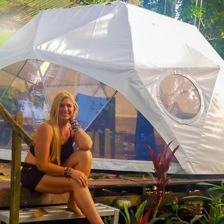 Faith Glamping Dome Costa Rica Otel Manzanillo  Dış mekan fotoğraf