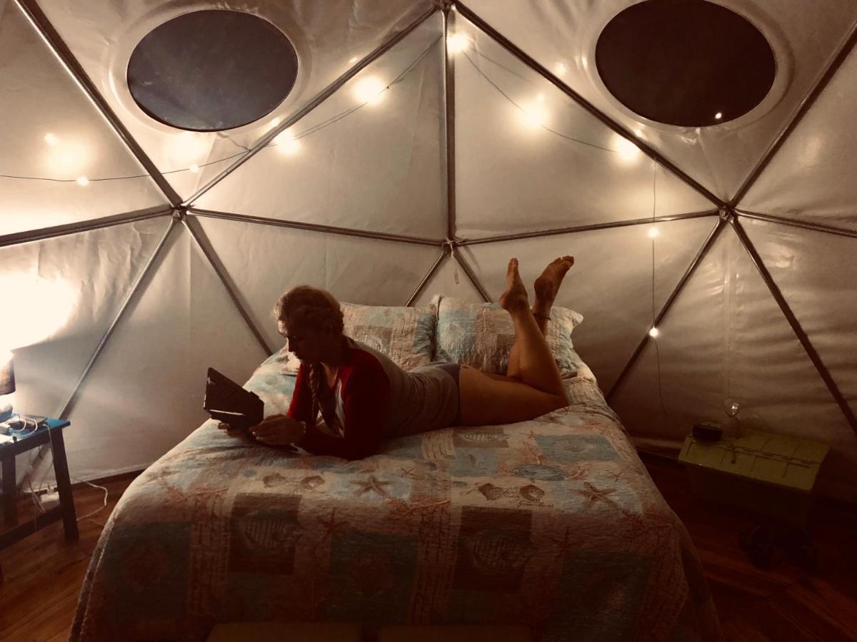 Faith Glamping Dome Costa Rica Otel Manzanillo  Dış mekan fotoğraf