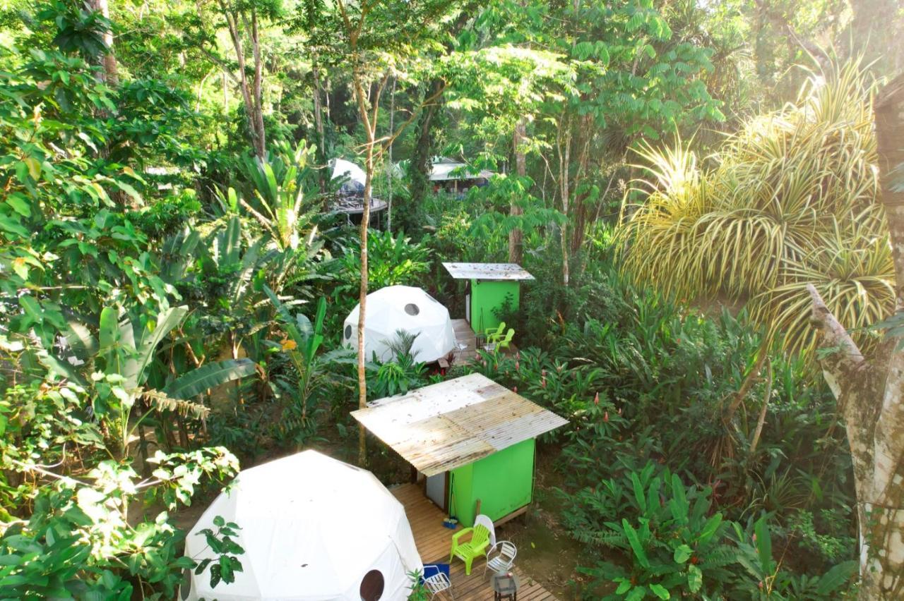 Faith Glamping Dome Costa Rica Otel Manzanillo  Dış mekan fotoğraf