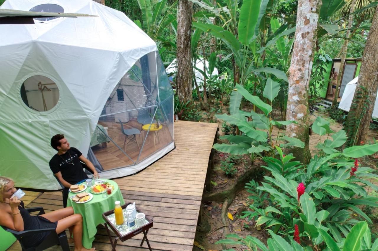 Faith Glamping Dome Costa Rica Otel Manzanillo  Dış mekan fotoğraf