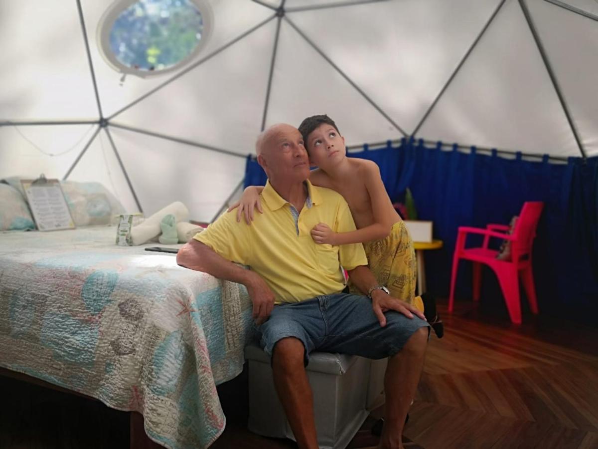 Faith Glamping Dome Costa Rica Otel Manzanillo  Dış mekan fotoğraf
