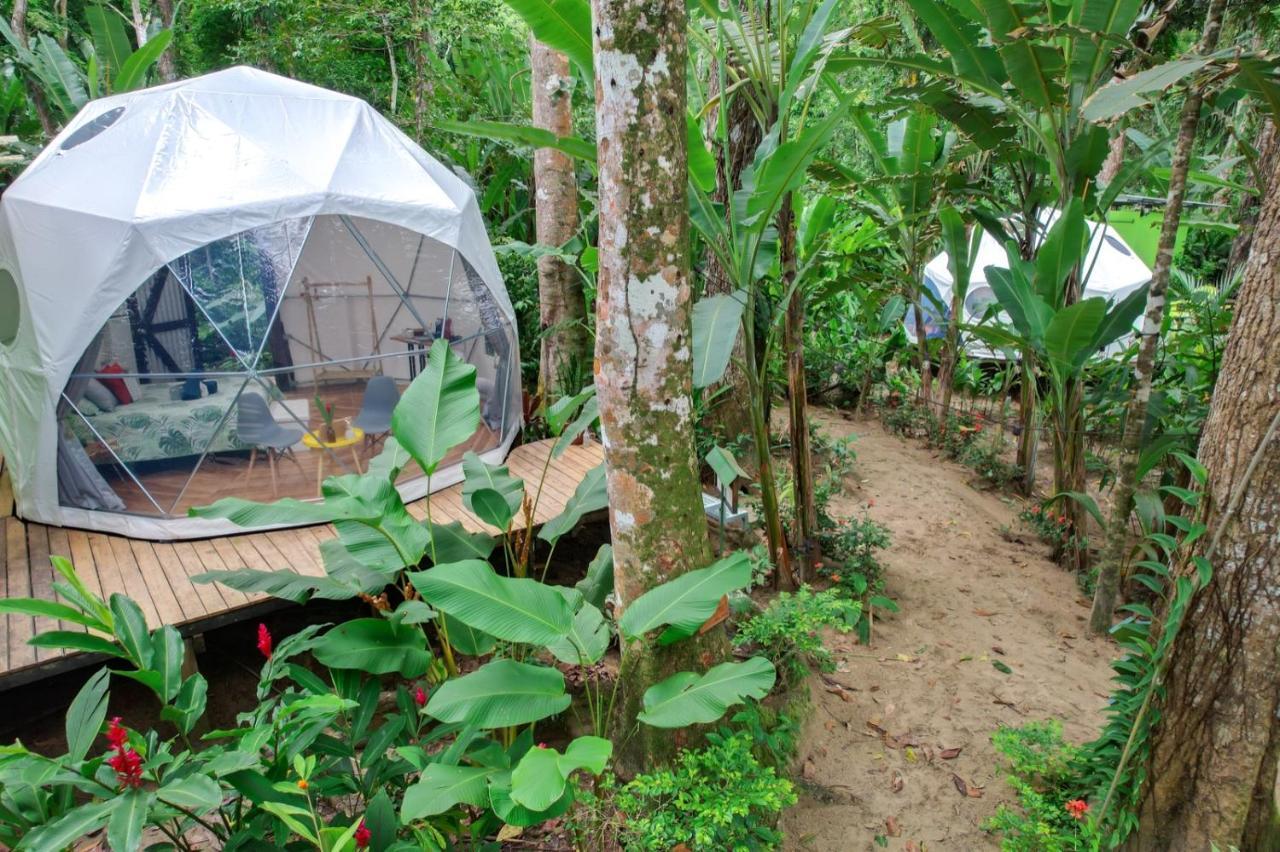 Faith Glamping Dome Costa Rica Otel Manzanillo  Dış mekan fotoğraf