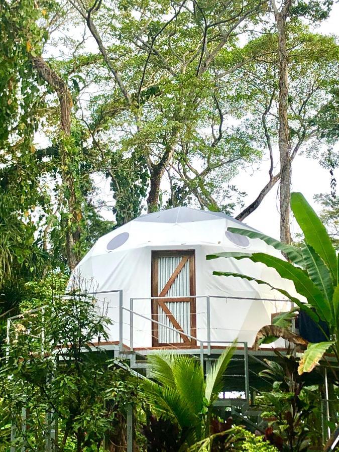 Faith Glamping Dome Costa Rica Otel Manzanillo  Dış mekan fotoğraf
