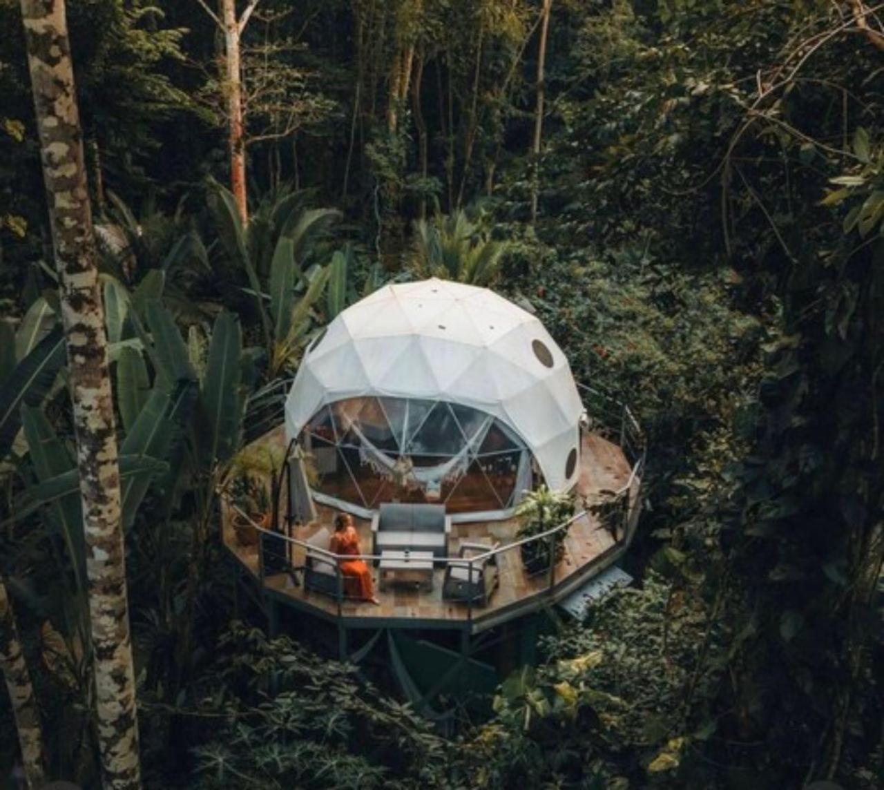 Faith Glamping Dome Costa Rica Otel Manzanillo  Dış mekan fotoğraf