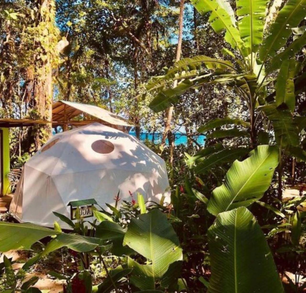 Faith Glamping Dome Costa Rica Otel Manzanillo  Dış mekan fotoğraf