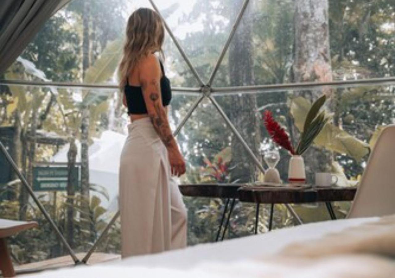 Faith Glamping Dome Costa Rica Otel Manzanillo  Dış mekan fotoğraf