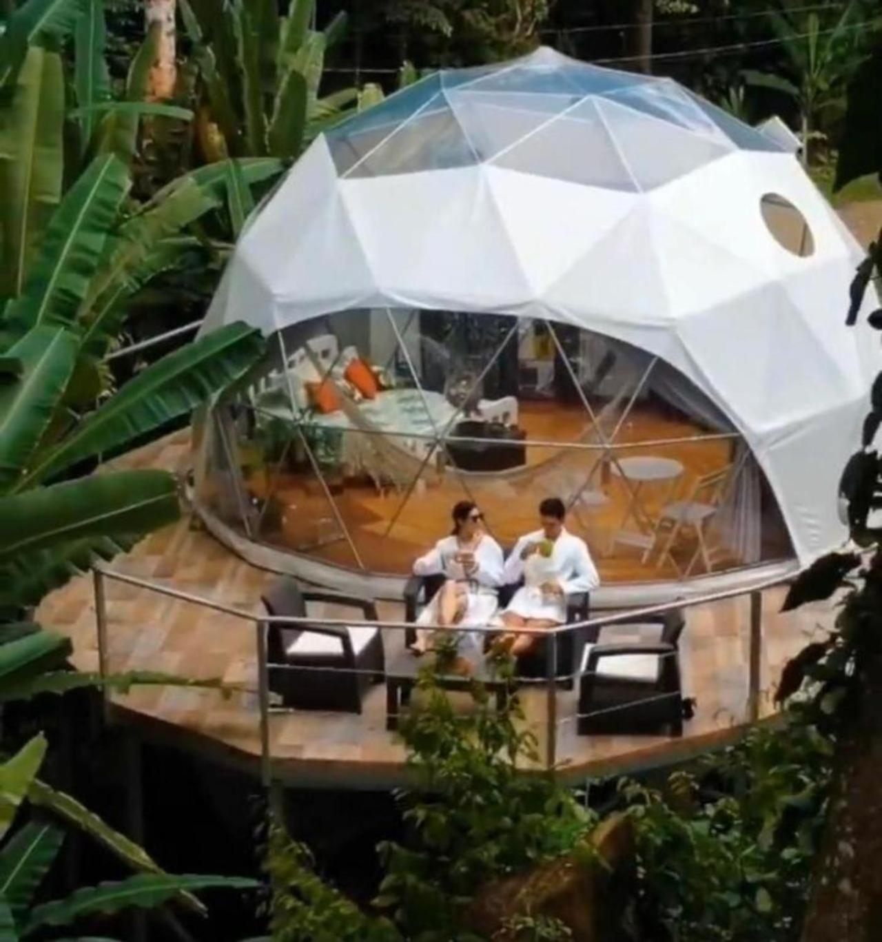 Faith Glamping Dome Costa Rica Otel Manzanillo  Dış mekan fotoğraf