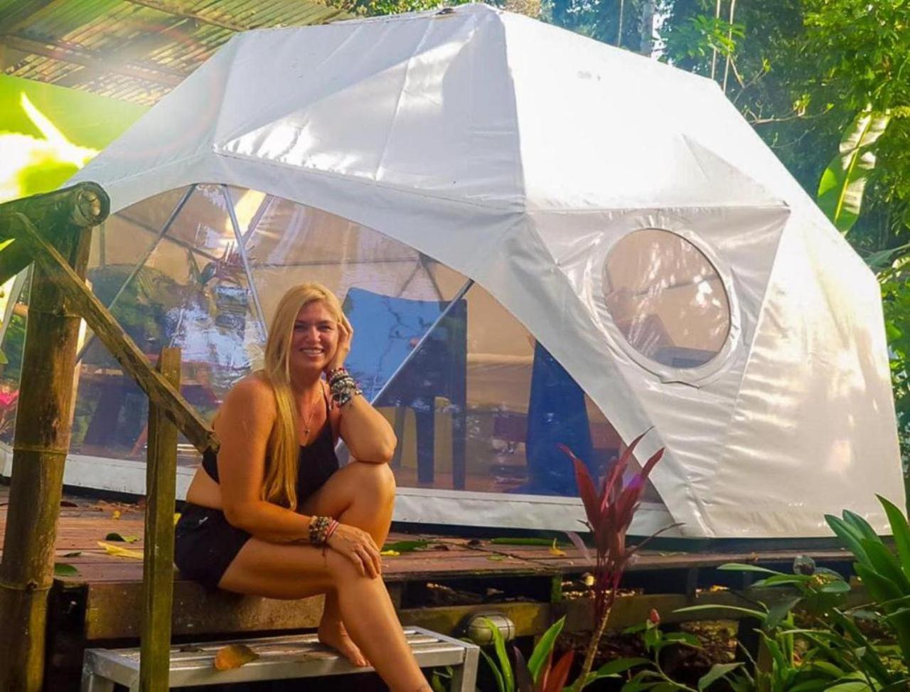 Faith Glamping Dome Costa Rica Otel Manzanillo  Dış mekan fotoğraf