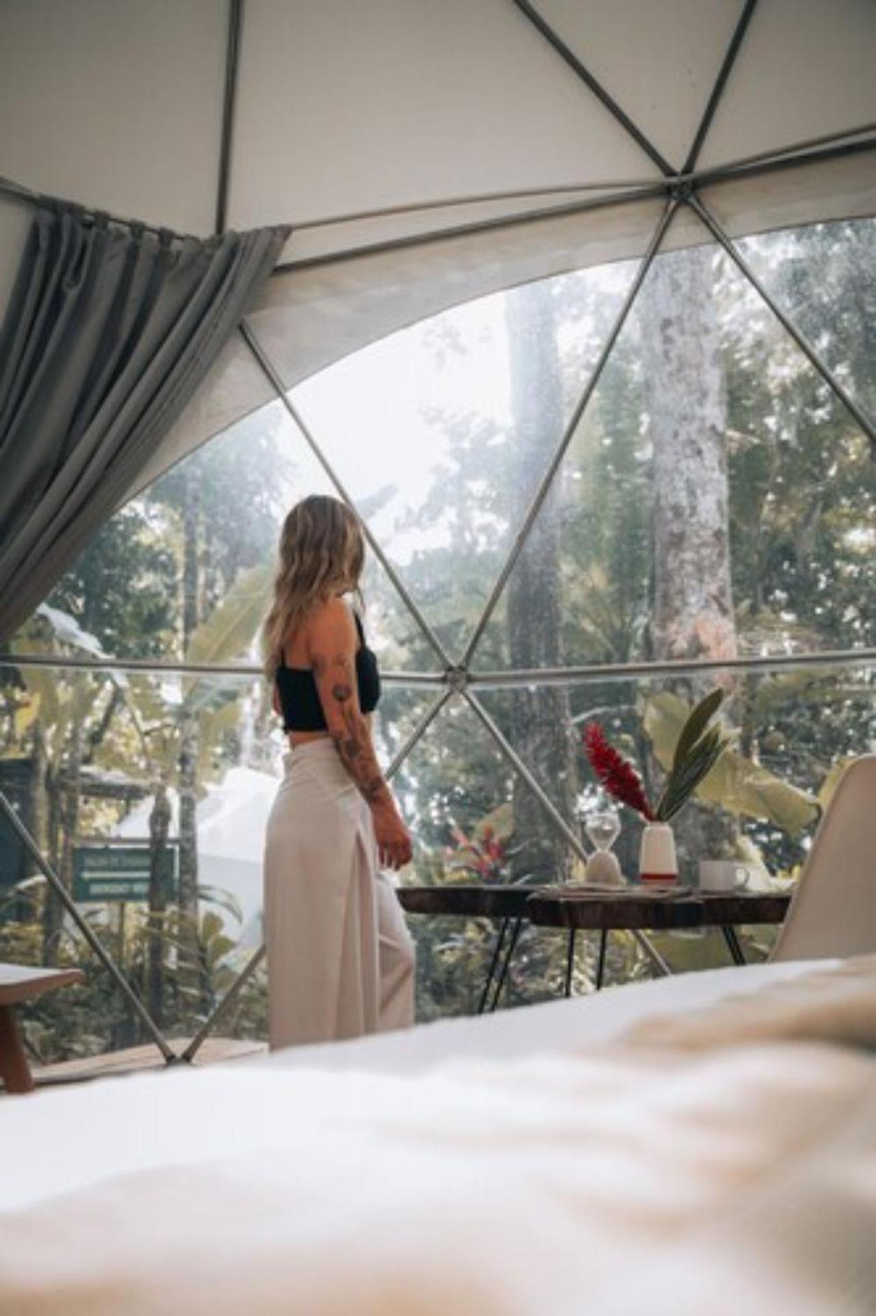Faith Glamping Dome Costa Rica Otel Manzanillo  Dış mekan fotoğraf