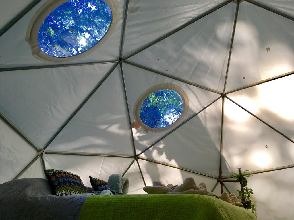 Faith Glamping Dome Costa Rica Otel Manzanillo  Dış mekan fotoğraf
